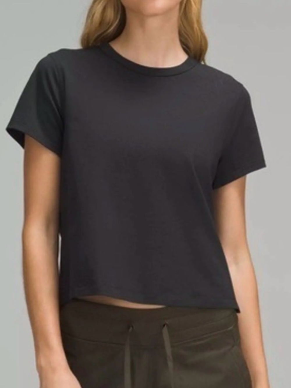 NWT Lululemon Classic-Fit Cotton-Blend Tee